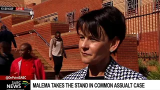 Julius Malema takes stand in his assault case at Randburg Magistrate's Court: Phyllis Vorster