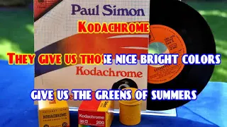 KARAOKE PAUL SIMON - KODACHROME