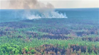 В заповеднике «Юганский» тушат сразу два пожара