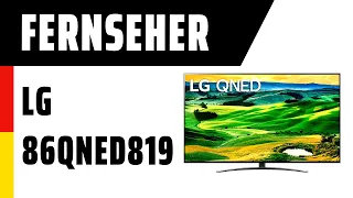 Fernseher LG 86QNED819QA (QNED81) | Test | Deutsch