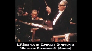 L.V.Beethoven Complete Symphonies [ O.Klemperer Philharmonia-O ] (1957~60)