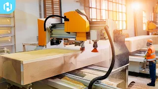 50 Moments Satisfying Wood Carving Machines, Wood CNC & Lathe Machines | Mass Production Machine