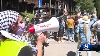 UC Santa Cruz students protest, build encampment in hopes of divestment