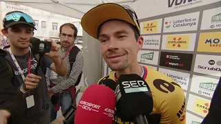 Primož Roglič - Interview at the finish - Volta Ciclista a Catalunya 2023 - Stage 6