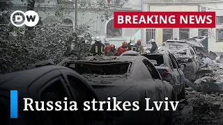 War in Ukraine: Missile strikes on Lviv kill at least 4 | DW News