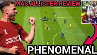 93 Rated Encored Star A. Mac Allister Is Phenomenal | Review | eFootball 2023 Mobile