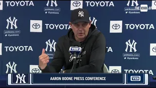 Michael Kay on Aaron Boone’s First Press Conference of the Season | The Michael Kay Show 2/14/24