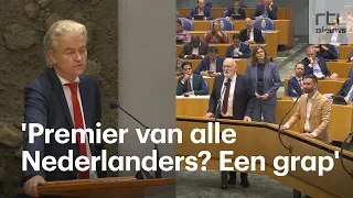 Felle discussie tussen links en Wilders