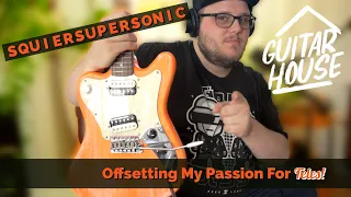 Squier Super Sonic: starting my Offset Journey #guitarhouse