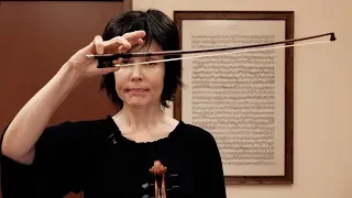 Violin Techniques - The Roles of Fingers on the Bow