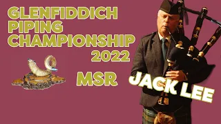 Jack Lee - Glenfiddich Piping Championship 2022: MSR