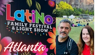 Que Show incrível! #vlog #atlanta #stonemountain #latino #latinoamerica #mexico #colombia #brasil