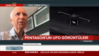 Prof. Dr. Mustafa Türker Özkan, Pentagon'un Yayınladığı UFO Görüntülerini Değerlendirdi