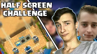 HALF SCREEN CHALLENGE - JSME PRO! • Clash Royale Cz/Sk | Jeniik /w Rino