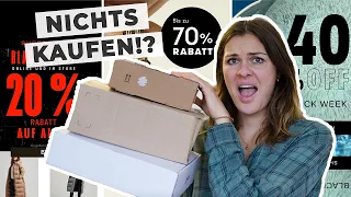 Einen Monat NICHTS KAUFEN und DAS passiert... | Selbstexperiment 🛍