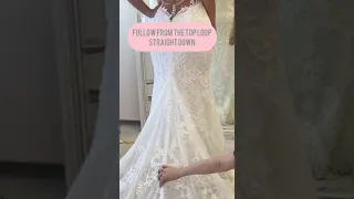 How to tie a bustle - Wedding tips with Bellissima Weddings