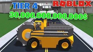 DESTROYING EVERYTHING WITH MOST EXPENSIVE TIER 4 MOUNTAIN ANNIHILATOR in ROBLOX CAR CRUSHERS 2