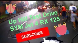 SYM Jet 4 RX 125 l Up Hill Test Drive.(1)