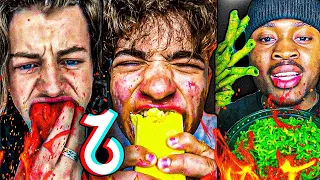 EXTREME Spicy Food TikTok Compilation #54🥵🌶