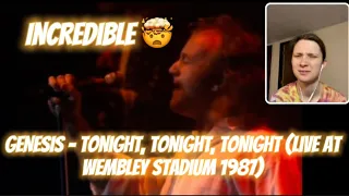 GENESIS - Tonight, Tonight, Tonight (Live At Wembley Stadium 1987) REACTION 🤯🔥