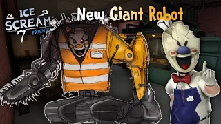 NEW GIANT ROBOT Coming In Ice Scream 7? | Fanmade Concept