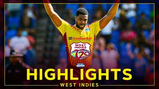 Highlights | West Indies v India | Magnificent McCoy Shocks India! | 2nd Goldmedal T20I Series