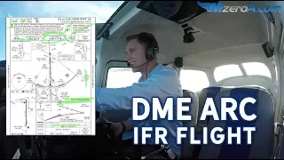 Can you fly a DME arc? IFR approach - MzeroA Flight Training