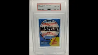 1980 Topps Baseball Pack Break from BurlSports ~ Watch this one!