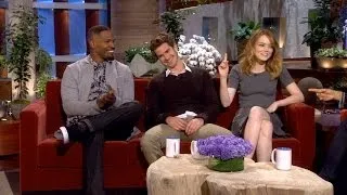 Emma Stone and Andrew Garfield on Their Chemistry