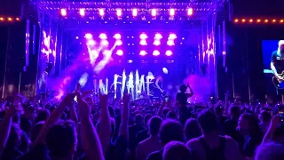 In Flames - Only for the weak (Live at Athens, Greece) Releasw Festival (4k)