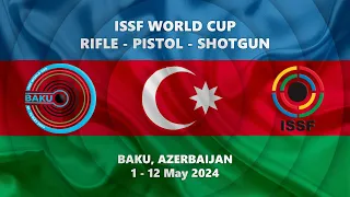 Awarding Ceremony 50m Rifle 3 Positions Men - Baku (AZE) - ISSF WORLD CUP 2024