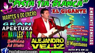 Alejandro Veliz en Vivo en Pista Tia Blanca 09/01/2018