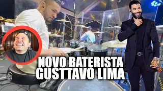 LEO BATERA TOCANDO COM O GUSTAVO LIMA AO VIVO