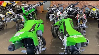 Kawasaki KX85 vs. KLX140RL