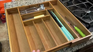 Seville 4 Piece Bamboo Drawer Organizer Review