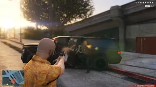 GTA V The Lost MC Clubhouse Gang Shootout + Six Star Wanted Level Escaped(RDE 3.1.7)