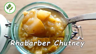 Rhabarber Chutney - Mal was anderes, statt immer nur Kuchen und Kompott