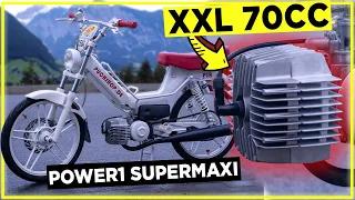 NEW FAST 70CC Puch Maxi Cylinder looks like Kreidler!?