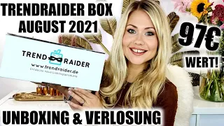 TRENDRAIDER BOX AUGUST 2021 | UNBOXING & VERLOSUNG