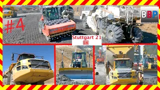 👷 Wirtgen WR 240i, CAT D4, Volvo A30G, Liebherr TA 230, Bell B30E,... Stuttgart 21, 12.09.2022. #4