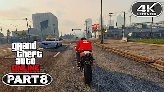 GTA Online Gameplay Walkthrough Part 8 - PC 4K 60FPS No Commentary