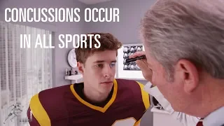 Concussions occur in all sports, not just football