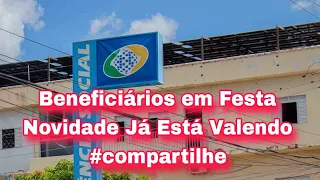 INSS Beneficiários em Festa Novidade Já Está Valendo #compartilhe