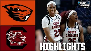 NCAA Tournament Elite 8: Oregon State Beavers vs. South Carolina Gamecocks | Full Game Highlights