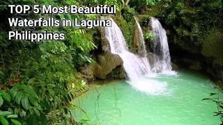 TOP 5 Most Beautiful WATERFALLS in Laguna, Philippines | Best Summer destinations In Philippines