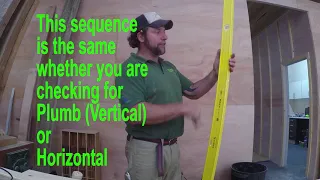 How to check your spirit level for level and plumb