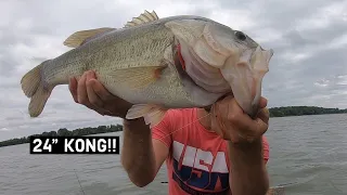 Episode 2 (Huge bass and 24 lbs total!)