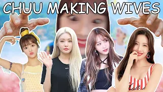 Chuu Making Wives Out Of Sunmi, Chung Ha, Hani, and Yooa on Running Girls