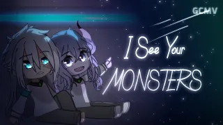 I See Your Monsters | By Katie Sky | Gacha Music Video | By Celia