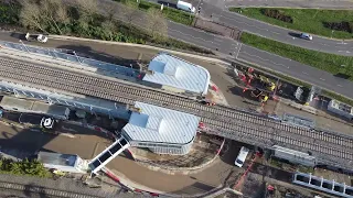 East West Rail - Bletchley Station (in construction Jan 23)
